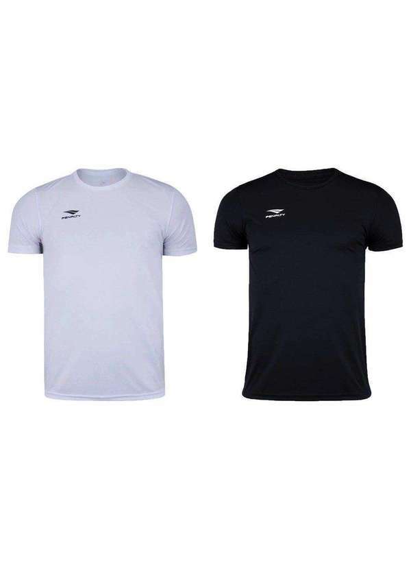 Penalty - Kit 2 Camisetas Penalty X Plus Size Masculina Branco