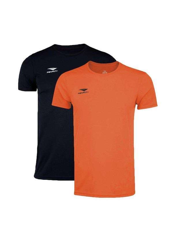 Penalty - Kit 2 Camisetas Penalty X Plus Size Masculina Preto