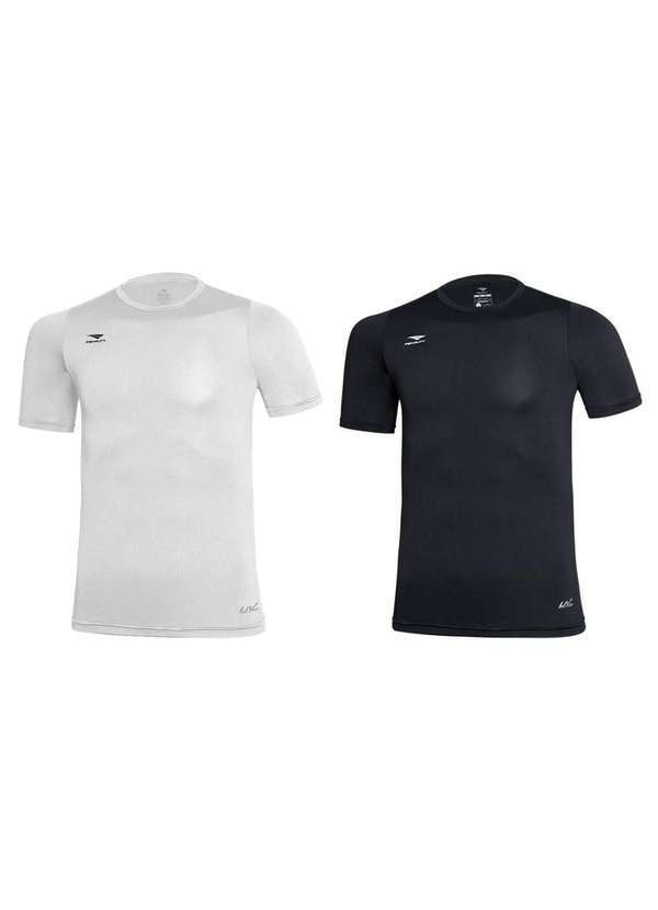 Penalty - Kit 2 Camisetas Térmicas Penalty Matis X Masculino Branco