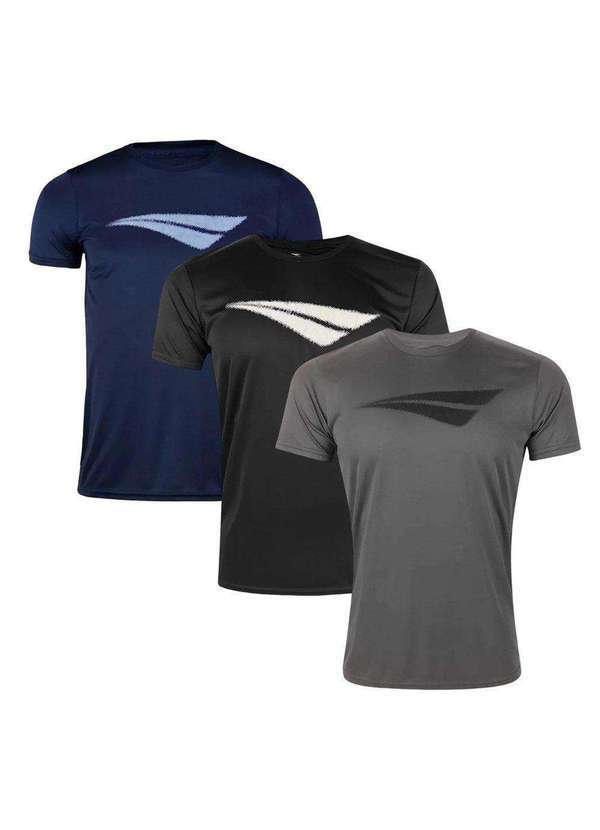 Penalty - Kit 3 Camisetas Penalty X Masculina Azul