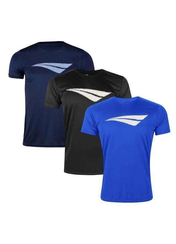 Penalty - Kit 3 Camisetas Penalty X Masculina Azul