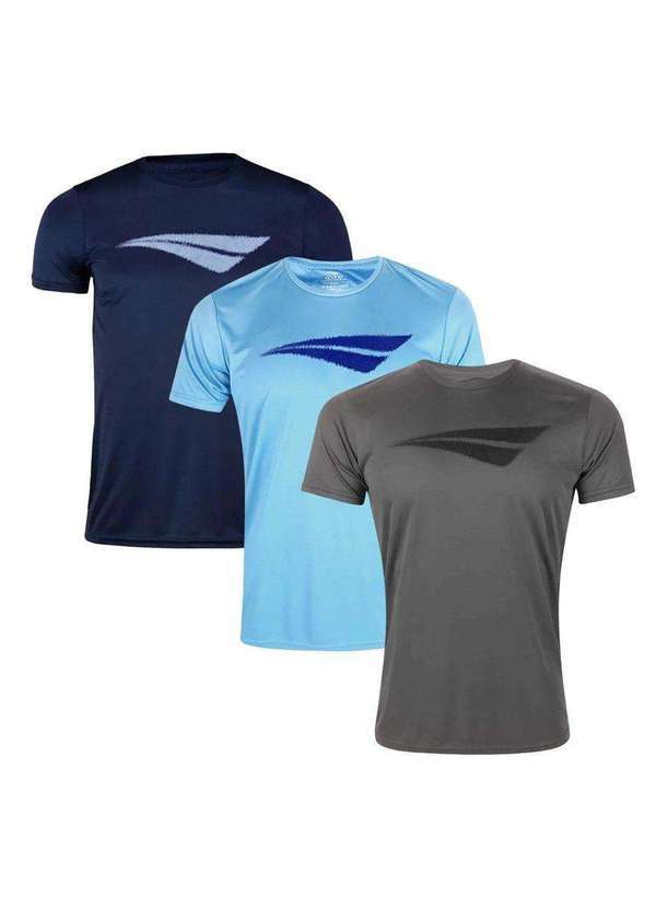 Penalty - Kit 3 Camisetas Penalty X Masculina Azul