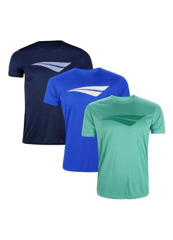Penalty - Kit 3 Camisetas Penalty X Masculina Azul