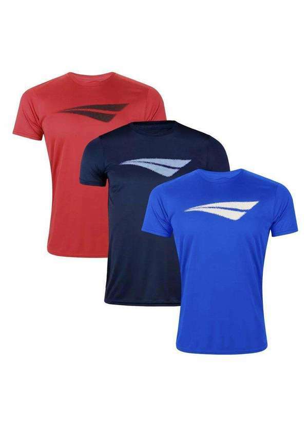 Penalty - Kit 3 Camisetas Penalty X Masculina Azul