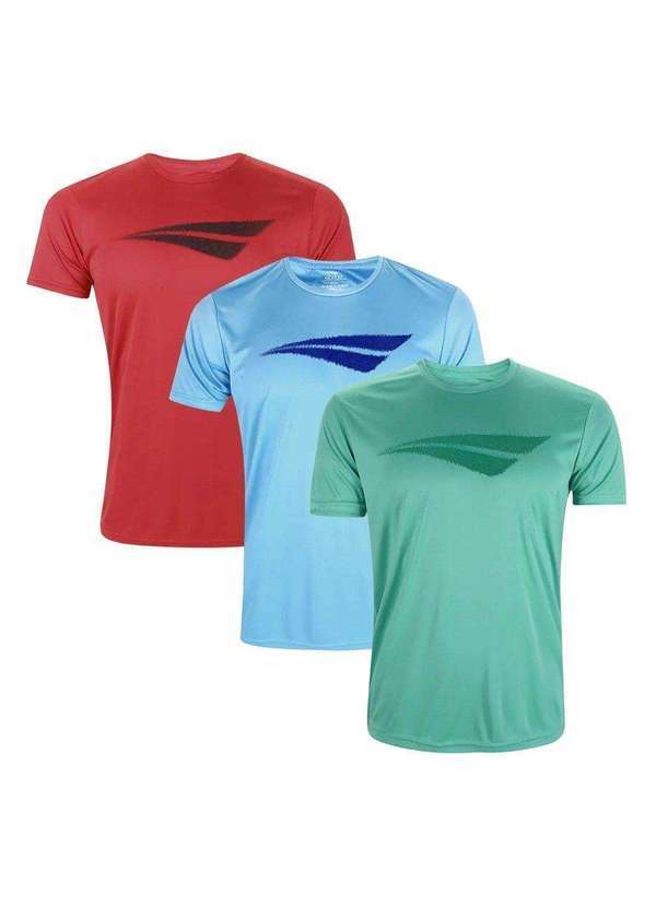 Penalty - Kit 3 Camisetas Penalty X Masculina Azul