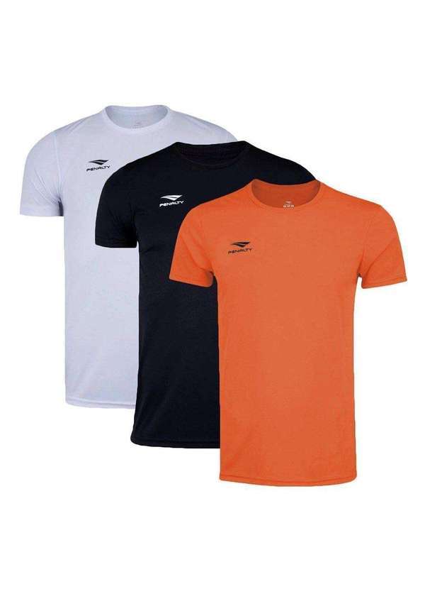 Penalty - Kit 3 Camisetas Penalty X Masculina Branco