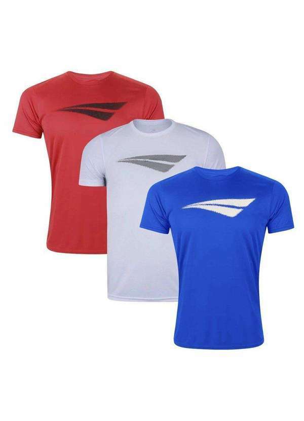 Penalty - Kit 3 Camisetas Penalty X Masculina Branco