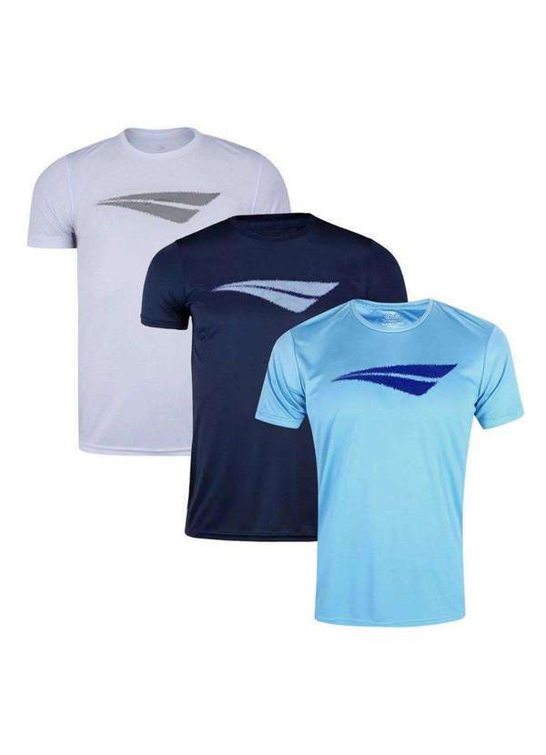 Penalty - Kit 3 Camisetas Penalty X Masculina Branco