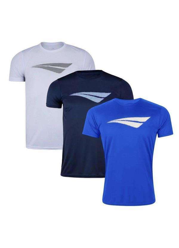 Penalty - Kit 3 Camisetas Penalty X Masculina Branco