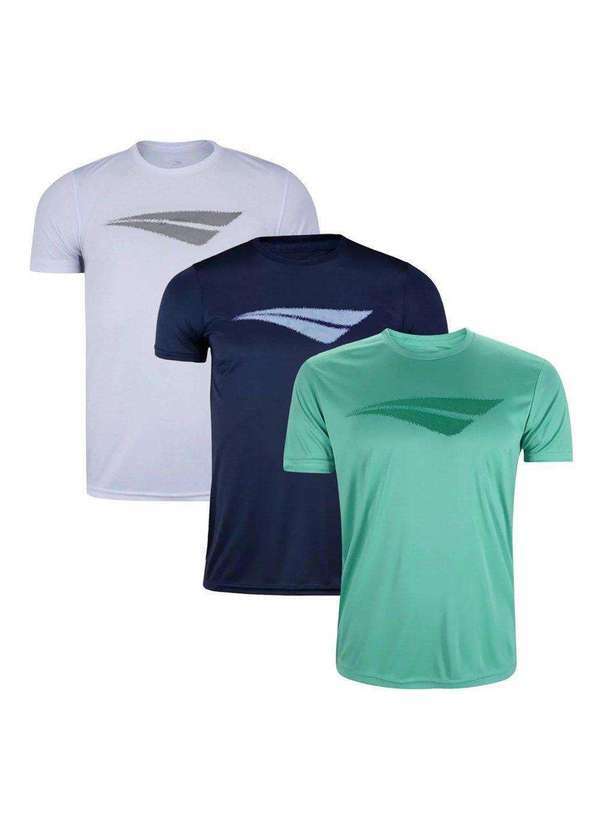 Penalty - Kit 3 Camisetas Penalty X Masculina Branco