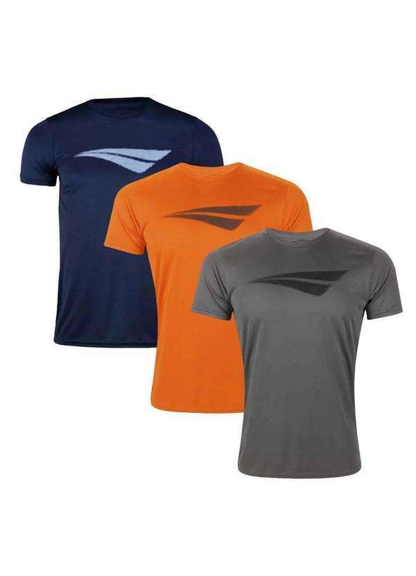 Penalty - Kit 3 Camisetas Penalty X Masculina Cinza