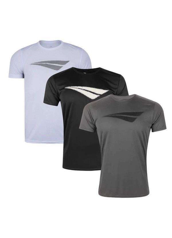 Penalty - Kit 3 Camisetas Penalty X Masculina Cinza