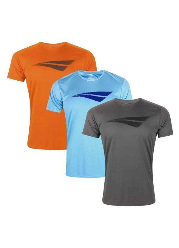 Penalty - Kit 3 Camisetas Penalty X Masculina Laranja