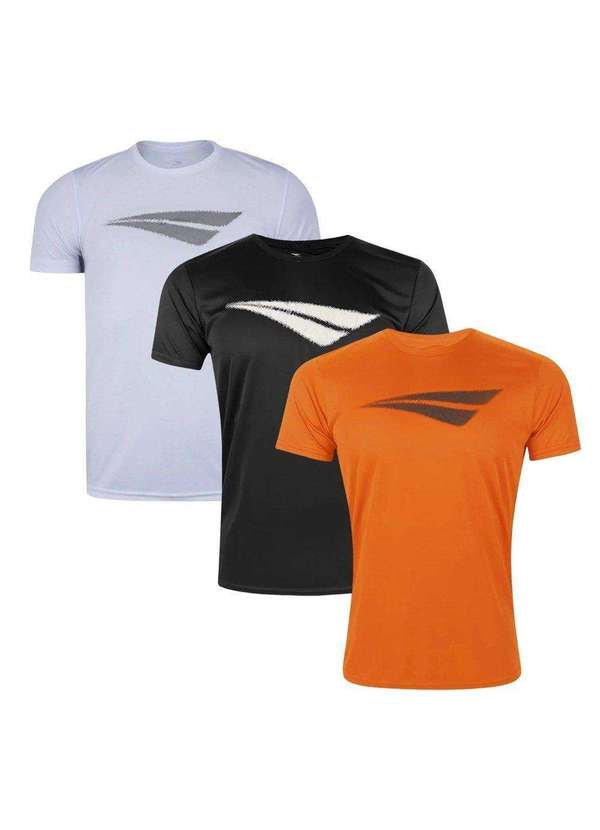 Penalty - Kit 3 Camisetas Penalty X Masculina Laranja