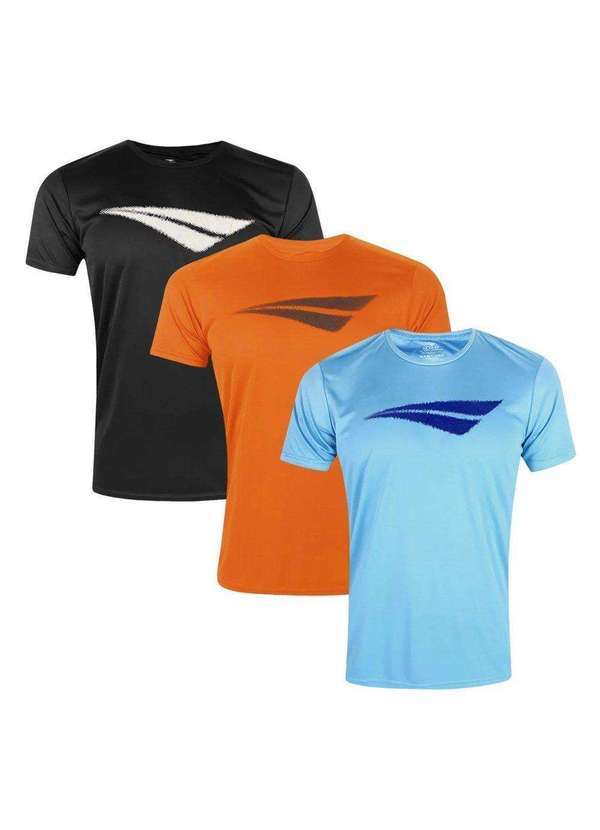 Penalty - Kit 3 Camisetas Penalty X Masculina Preto