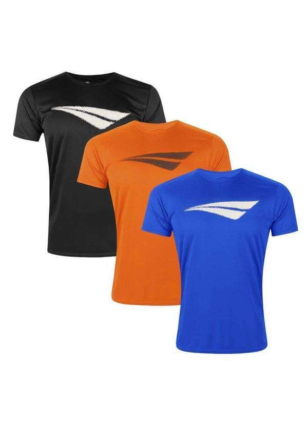 Penalty - Kit 3 Camisetas Penalty X Masculina Preto