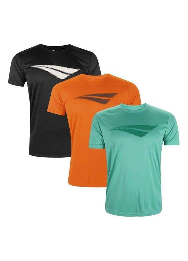 Penalty - Kit 3 Camisetas Penalty X Masculina Preto