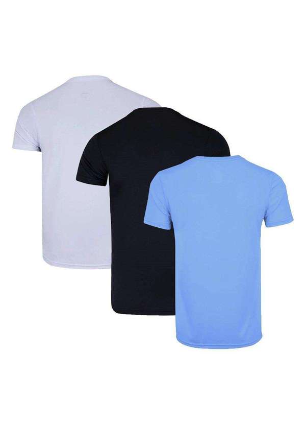 Penalty - Kit 3 Camisetas Penalty X Plus Size Masculina Branco 2