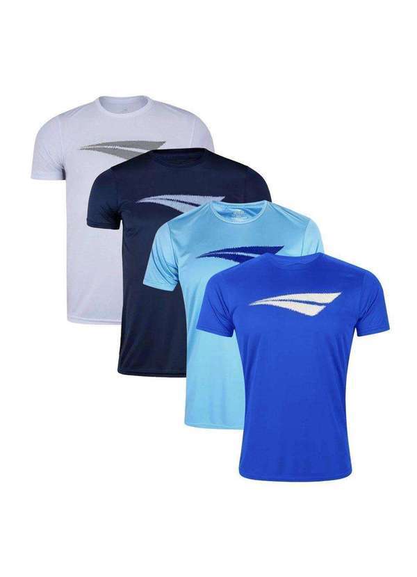 Penalty - Kit 4 Camisetas Penalty X Masculina Azul