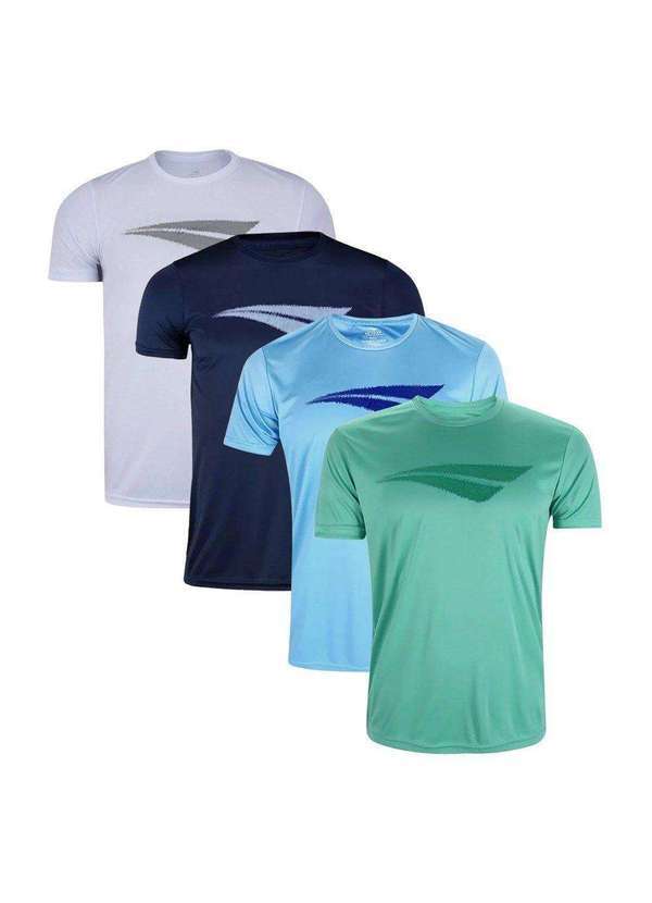 Penalty - Kit 4 Camisetas Penalty X Masculina Azul