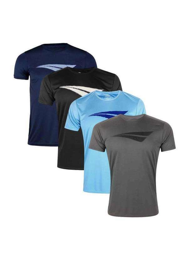 Penalty - Kit 4 Camisetas Penalty X Masculina Azul