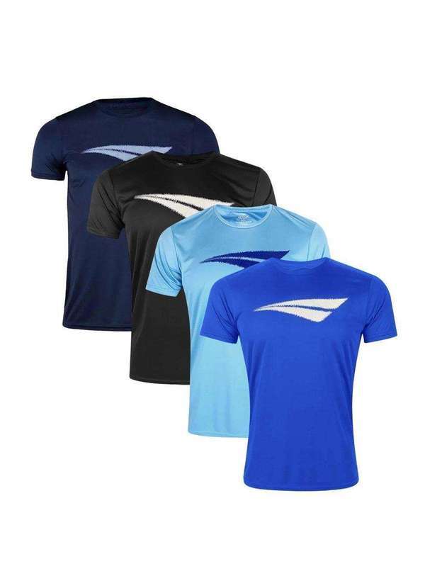 Penalty - Kit 4 Camisetas Penalty X Masculina Azul