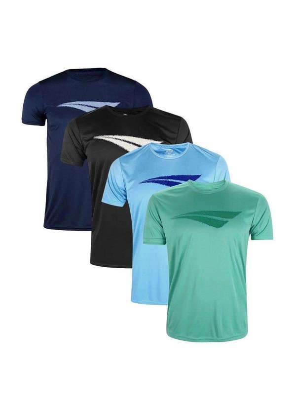 Penalty - Kit 4 Camisetas Penalty X Masculina Azul