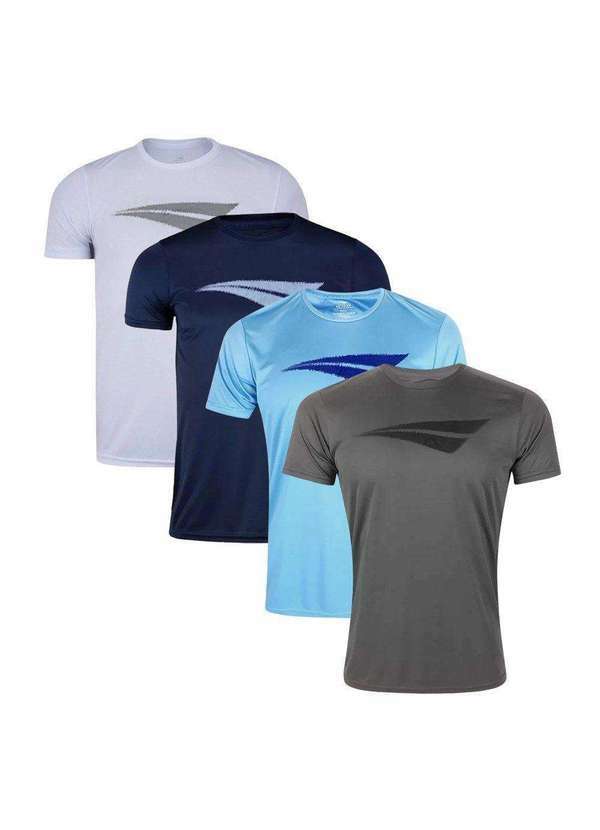Penalty - Kit 4 Camisetas Penalty X Masculina Cinza