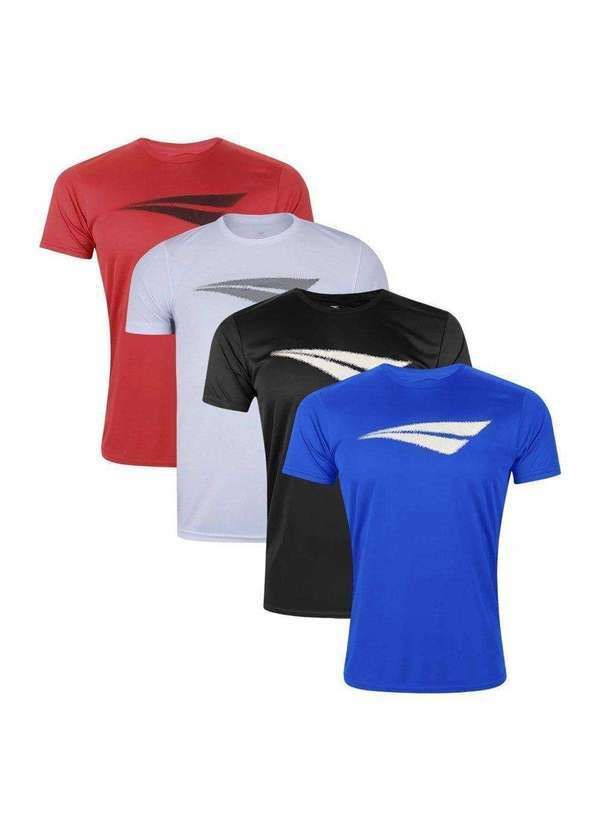 Penalty - Kit 4 Camisetas Penalty X Masculina Preto