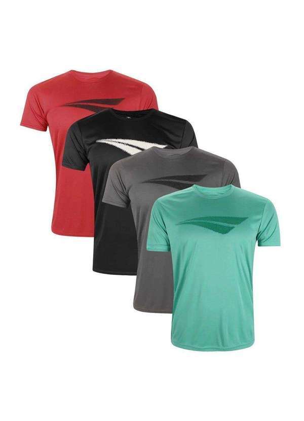 Penalty - Kit 4 Camisetas Penalty X Masculina Preto
