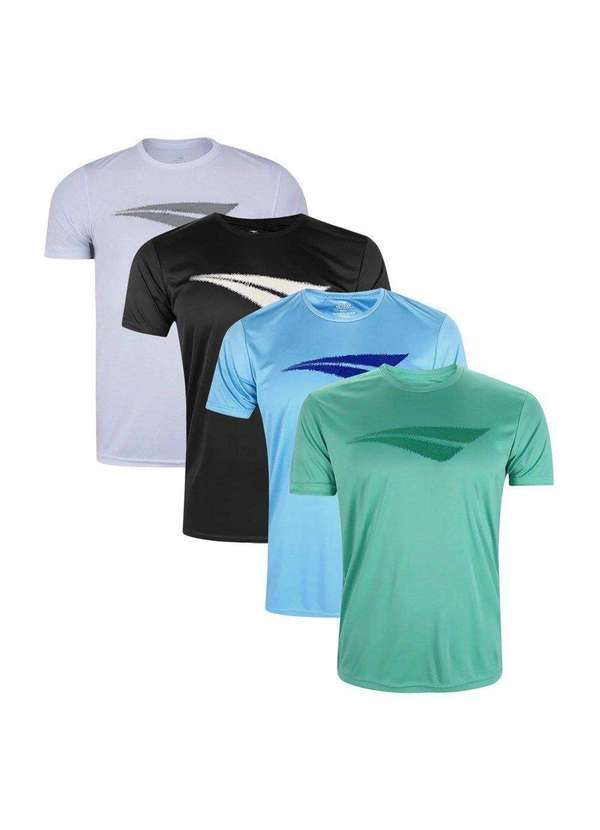 Penalty - Kit 4 Camisetas Penalty X Masculina Preto