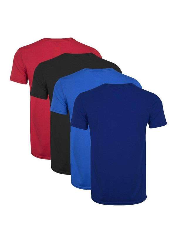 Pmc - Kit 4 Camisetas Pmc Básica Masculina Azul 2