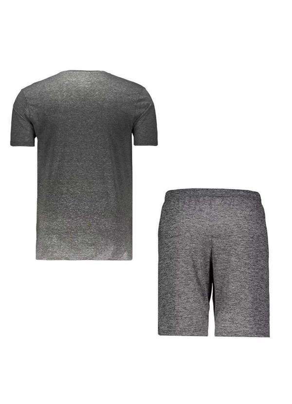 Penalty - Kit Penalty Air Dry Camiseta e Bermuda Masculina Cinza 2