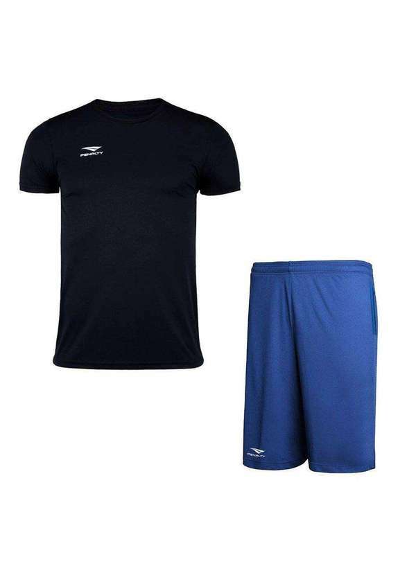 Penalty - Kit Penalty X Camiseta e Bermuda Masculino Azul