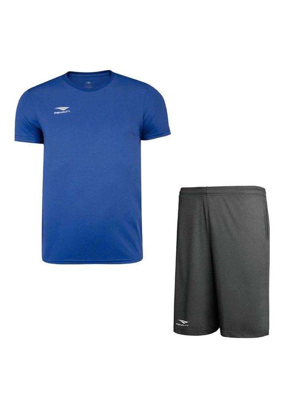 Penalty - Kit Penalty X Camiseta e Bermuda Masculino Azul