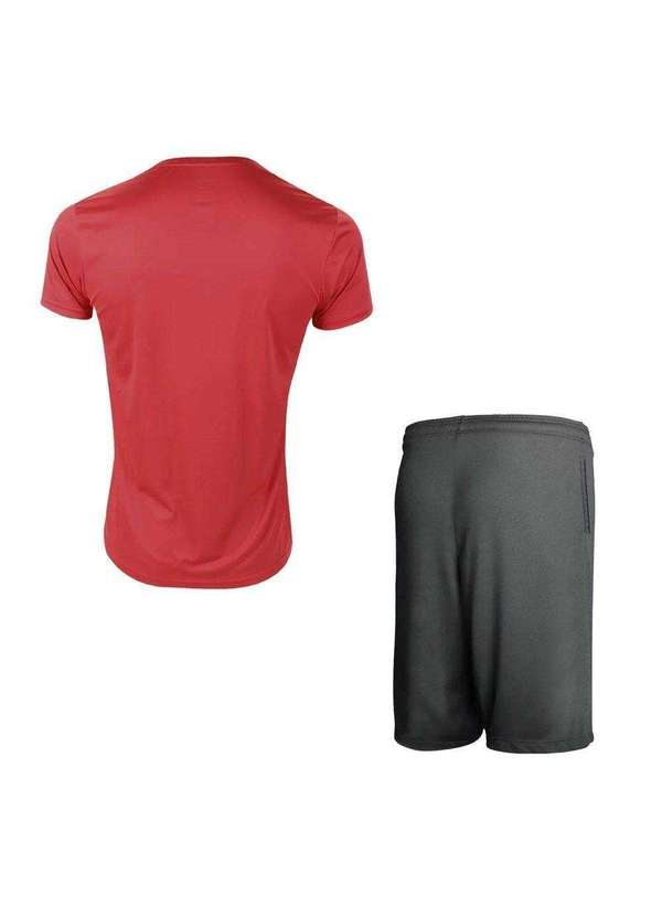 Penalty - Kit Penalty X Camiseta e Bermuda Masculino Cinza 2