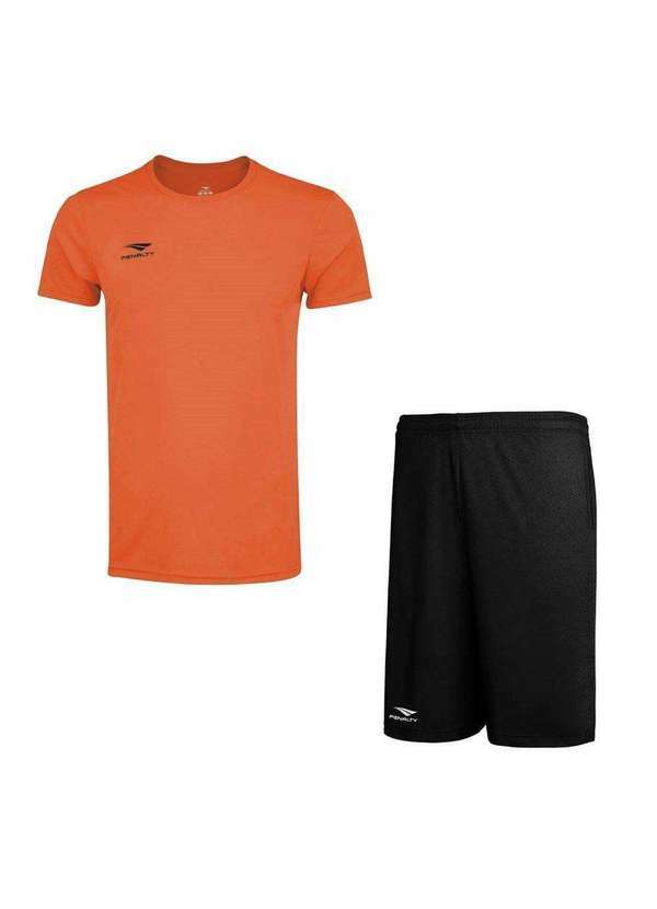 Penalty - Kit Penalty X Camiseta e Bermuda Masculino Preto