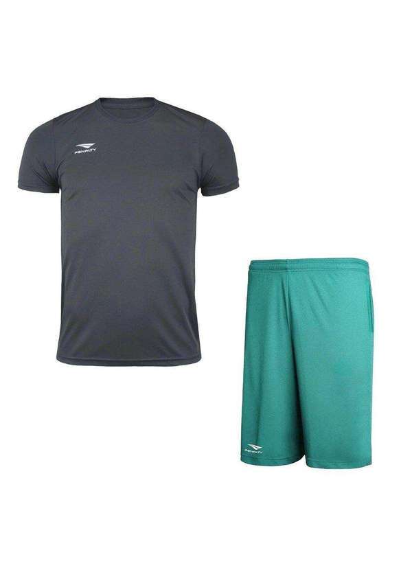 Penalty - Kit Penalty X Camiseta e Bermuda Masculino Verde