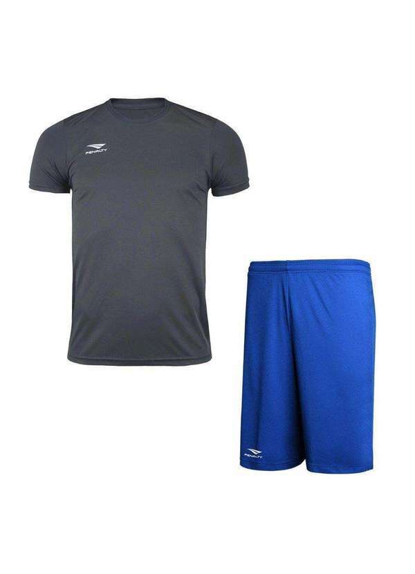 Penalty - Kit Penalty X Camiseta e Calção Masculino Azul