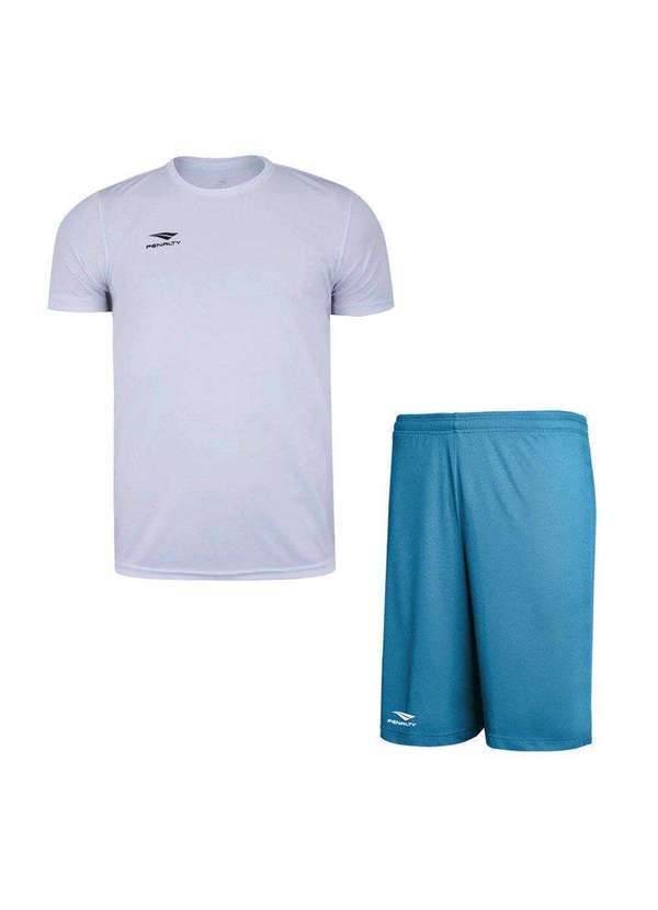 Penalty - Kit Penalty X Camiseta e Calção Masculino Branco