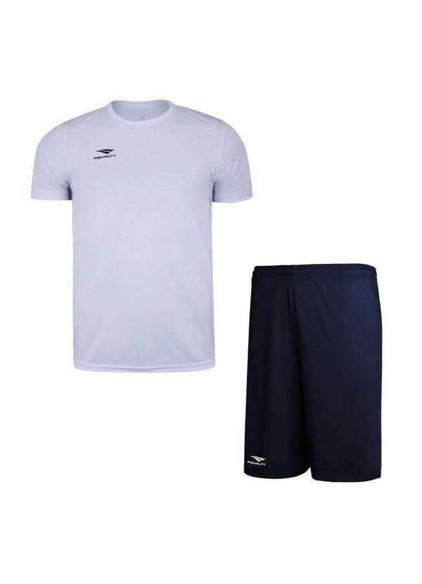 Penalty - Kit Penalty X Camiseta e Calção Masculino Branco