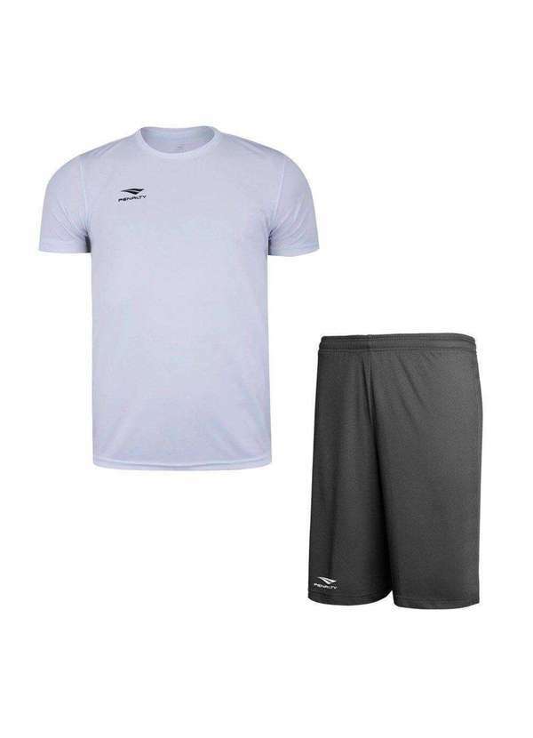 Penalty - Kit Penalty X Camiseta e Calção Masculino Branco