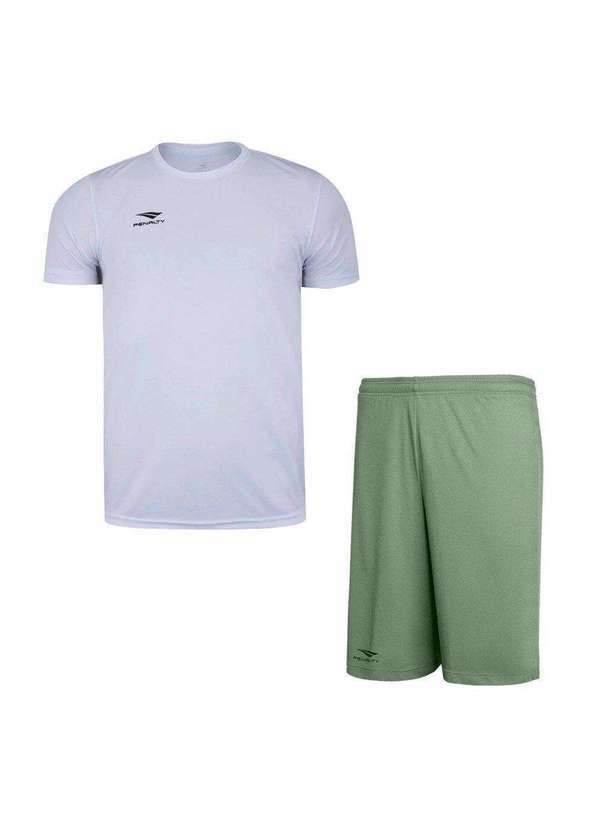 Penalty - Kit Penalty X Camiseta e Calção Masculino Branco