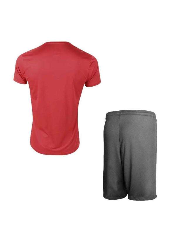 Penalty - Kit Penalty X Camiseta e Calção Masculino Cinza 2