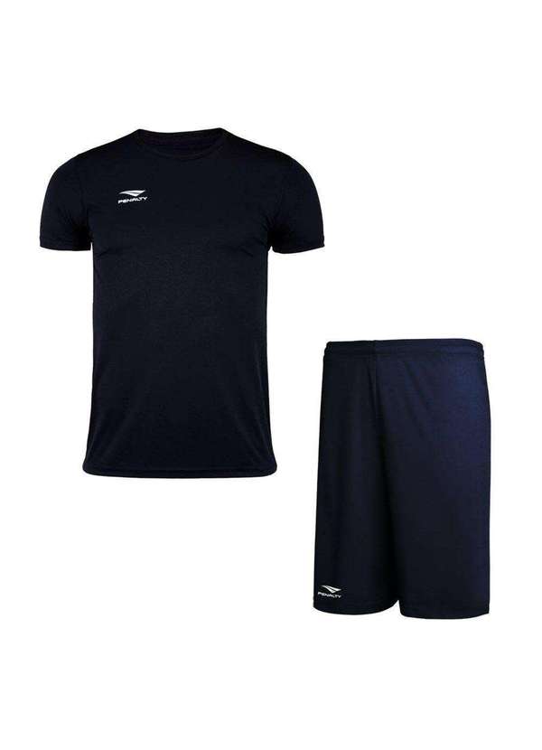 Penalty - Kit Penalty X Camiseta e Calção Masculino Preto