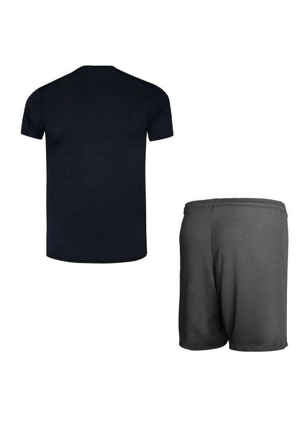 Penalty - Kit Penalty X Camiseta e Calção Plus Size Masculino Preto 2