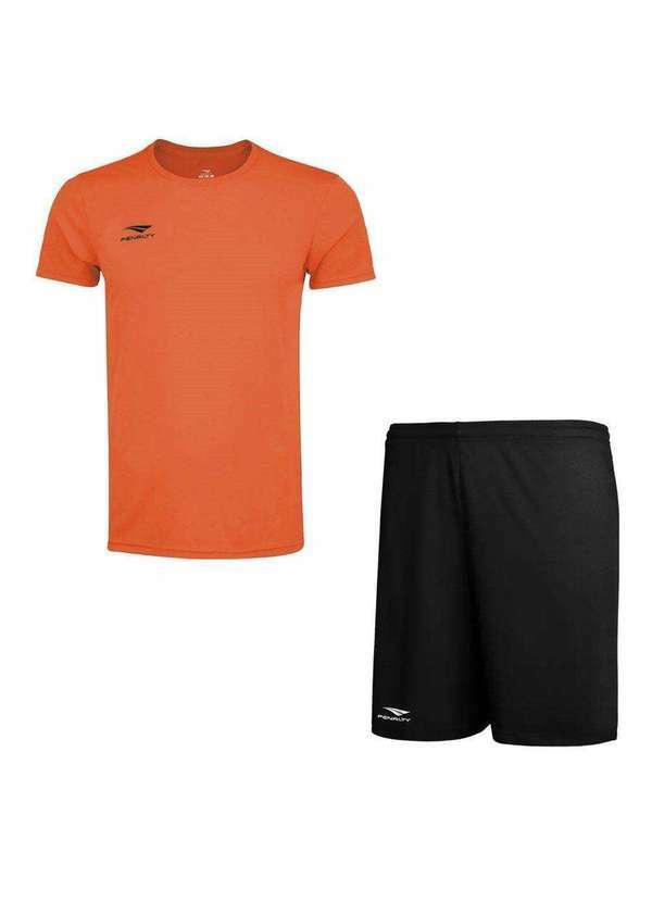 Penalty - Kit Penalty X Camiseta e Calção Plus Size Masculino Preto
