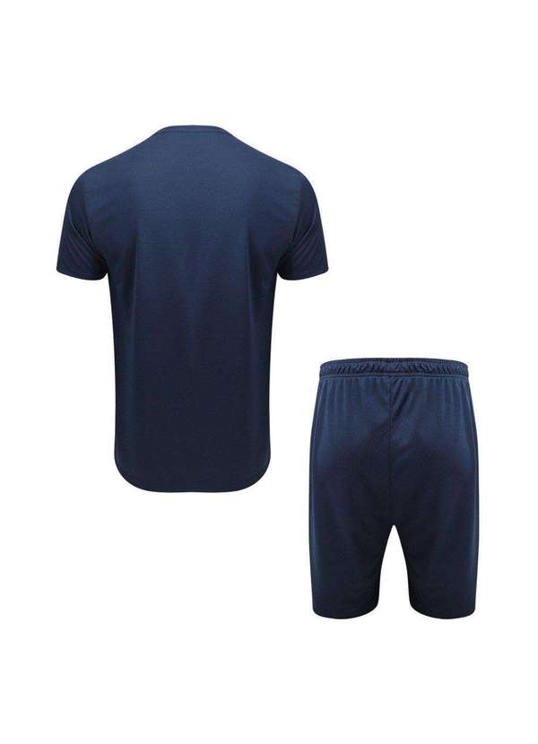 Topper - Kit Topper Camiseta e Calção Classic New Masculino Azul 2