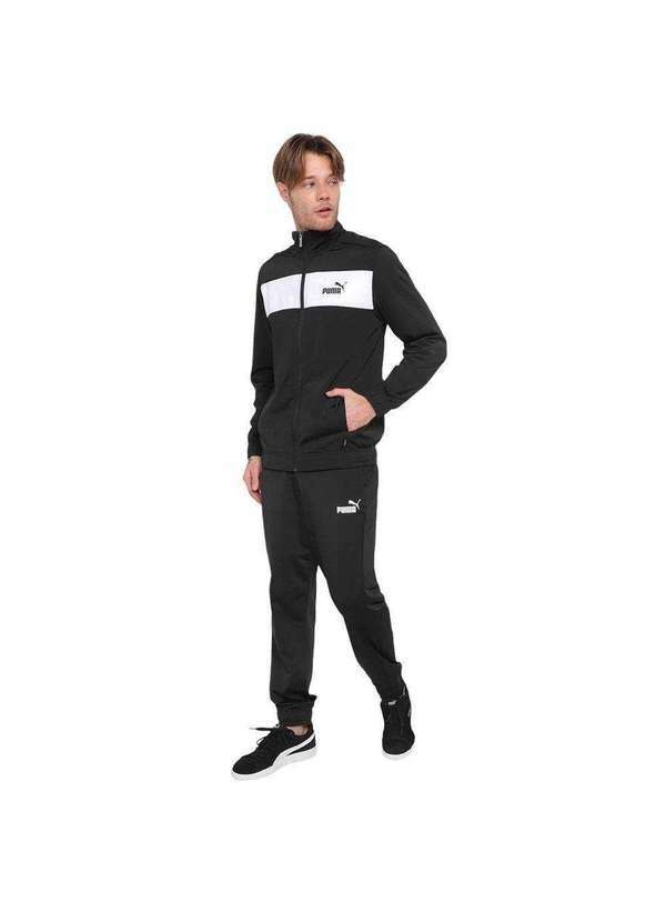 Puma - Agasalho Puma Poly Suit Cl Masculino Preto