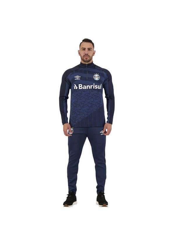 Umbro - Agasalho Umbro Grêmio Treino 2022 Masculino Azul